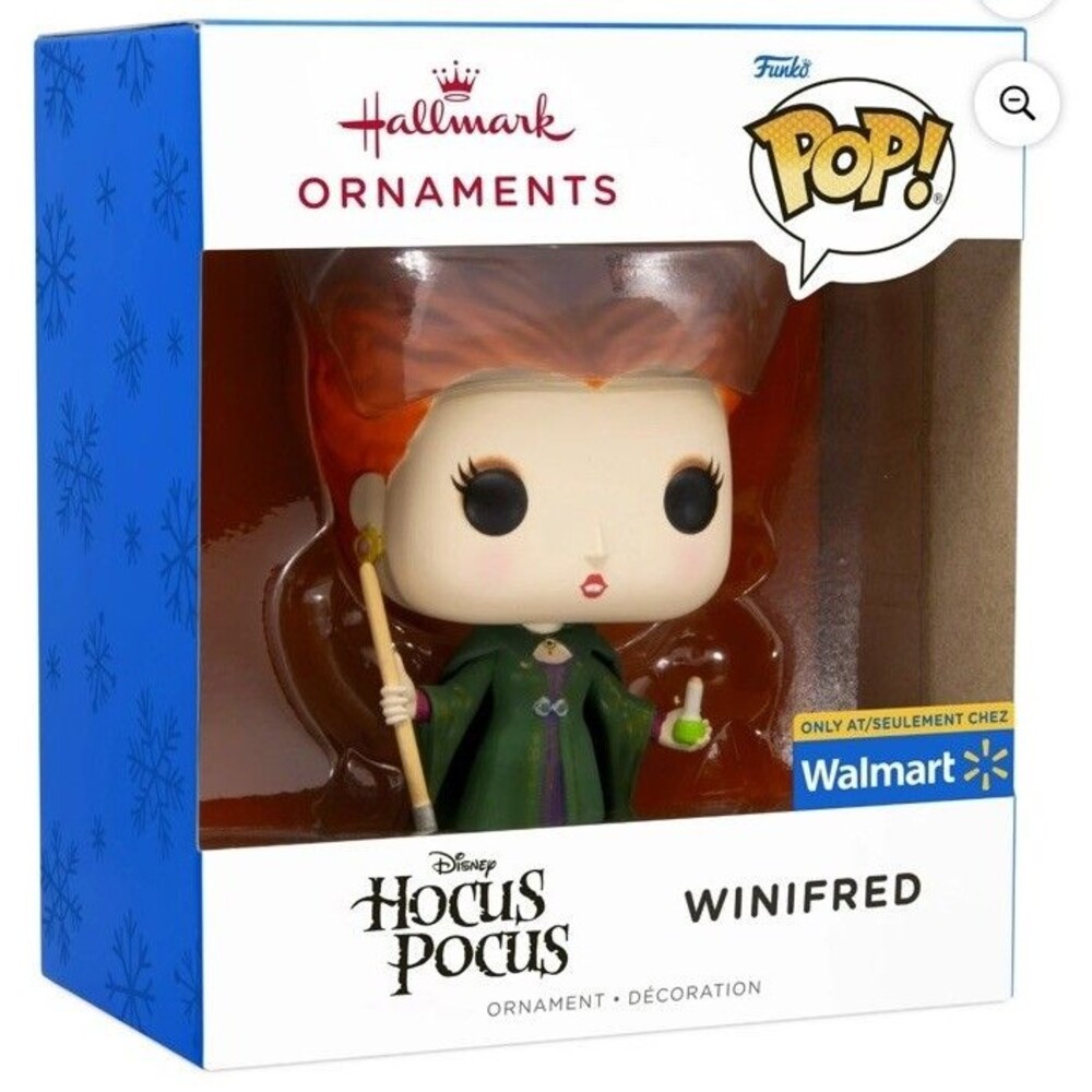 Funko Pop Hallmark Ornament Disney Hocus Pocus Winifred Walmart Exclusive